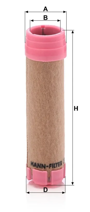 Filtr powietrza Mann Filter CF52/2 — zdjęcie 2