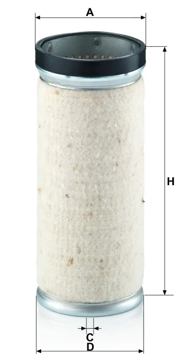 Filtr powietrza Mann Filter CF820 — zdjęcie 2