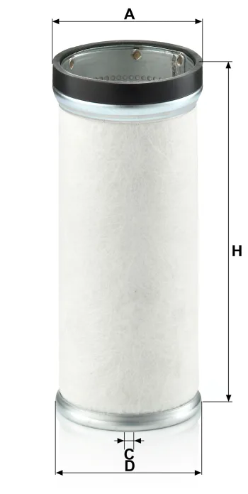 Filtr powietrza Mann Filter CF821 — zdjęcie 2