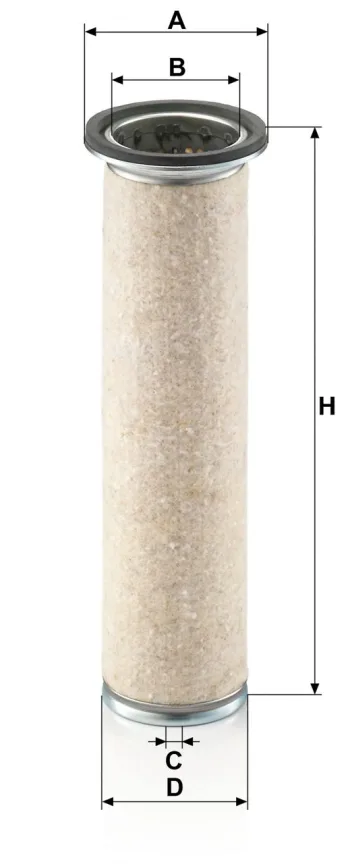 Filtr powietrza Mann Filter CF840 — zdjęcie 2