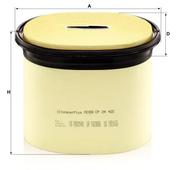 Filtr powietrza Mann Filter CP24420 — zdjęcie 2