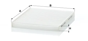 Filtr kabinowy Mann Filter CU2026 — zdjęcie 2