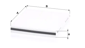 Filtr kabinowy Mann Filter CU22003 — zdjęcie 2