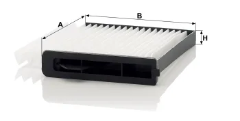 Filtr kabinowy Mann Filter CU22007 — zdjęcie 2