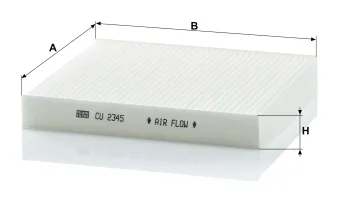 Filtr kabinowy Mann Filter CU2345 — zdjęcie 2