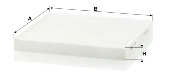 Filtr kabinowy Mann Filter CU2544 — zdjęcie 2