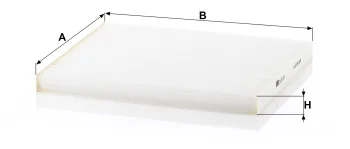 Filtr kabinowy Mann Filter CU26017 — zdjęcie 2