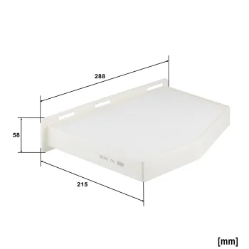 Filtr kabinowy Mann Filter CU2939 — zdjęcie 2