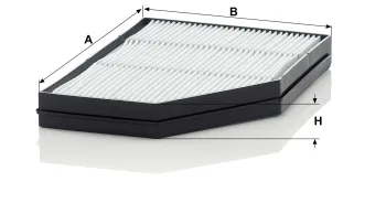Filtr kabinowy Mann Filter CU32002 — zdjęcie 2