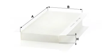 Filtr kabinowy Mann Filter CU3567 — zdjęcie 2