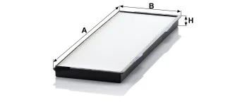 Filtr kabinowy Mann Filter CU37001 — zdjęcie 2