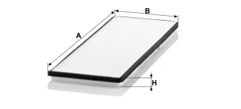 Filtr kabinowy Mann Filter CU4251 — zdjęcie 2
