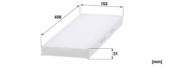 Filtr kabinowy Mann Filter CU4662 — zdjęcie 2