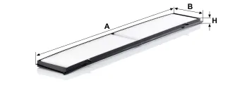 Filtr kabinowy Mann Filter CU8430 — zdjęcie 2