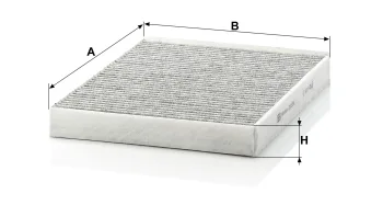 Filtr kabinowy Mann Filter CUK2842 — zdjęcie 2