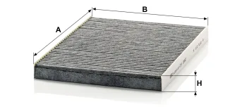 Filtr kabinowy Mann Filter CUK2882 — zdjęcie 2
