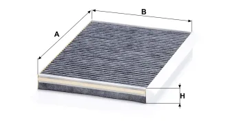 Filtr kabinowy Mann Filter CUK3780 — zdjęcie 2