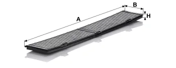 Filtr kabinowy Mann Filter CUK8430 — zdjęcie 2