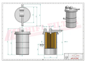 Filtr paliwa Hifi Filter FT23V — zdjęcie 2