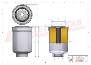 Filtr paliwa Hifi Filter FT3228 — zdjęcie 2