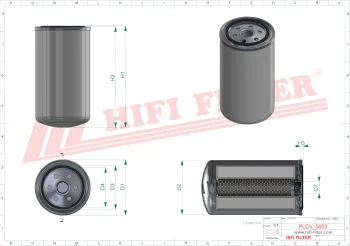 Filtr paliwa Hifi Filter FT6238G — zdjęcie 2