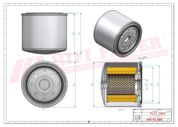 Filtr paliwa Hifi Filter FT7219 — zdjęcie 2