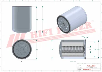 Filtr paliwa Hifi Filter FT7269 — zdjęcie 2