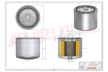 Filtr paliwa Hifi Filter FT7270 — zdjęcie 2