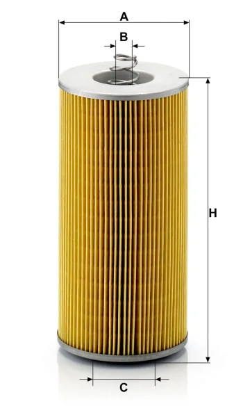 Filtr oleju Mann Filter H12110/3 — zdjęcie 2
