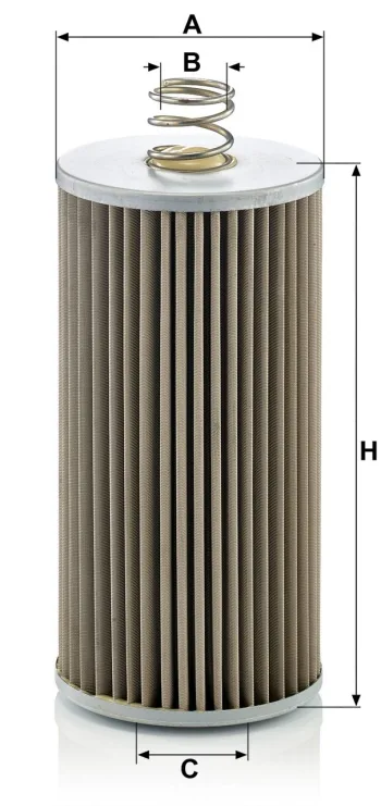 Filtr hydrauliczny Mann Filter H816/1 — zdjęcie 2