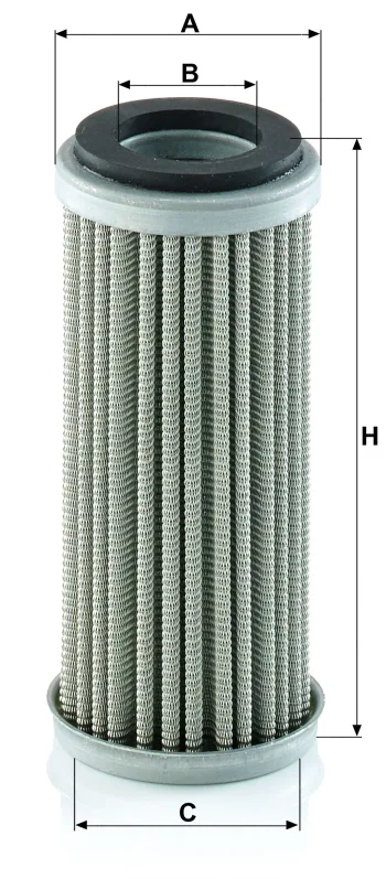 Filtr hydrauliczny Mann Filter HD5004 — zdjęcie 2