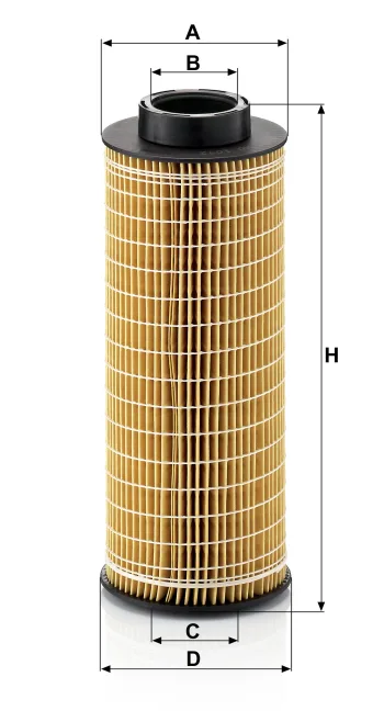 Filtr oleju Mann Filter HU1072x — zdjęcie 2