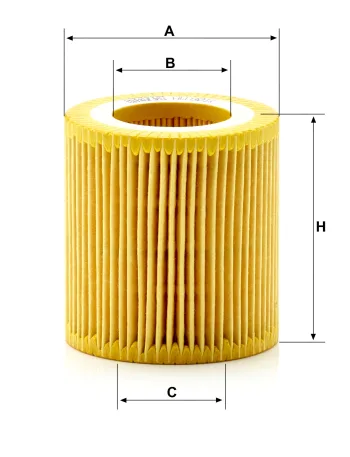 Filtr oleju Mann Filter HU8011Z — zdjęcie 2