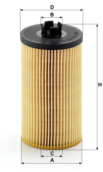 Filtr oleju Mann Filter HU931/5x — zdjęcie 2