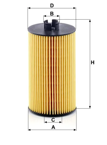 Filtr oleju Mann Filter HU931/6X — zdjęcie 2