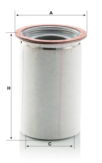 Filtr oleju Mann Filter LE10001 — zdjęcie 2