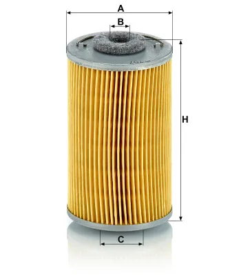 Filtr paliwa Mann Filter P707 — zdjęcie 2
