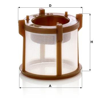 Filtr paliwa Mann Filter PU50Z — zdjęcie 2