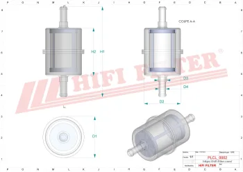 Filtr paliwa Hifi Filter RT49 — zdjęcie 2