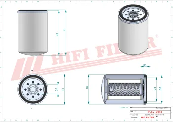 Filtr oleju Hifi Filter T600 — zdjęcie 2