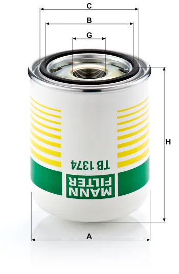 Osuszacz powietrza Mann Filter TB1374x — zdjęcie 2