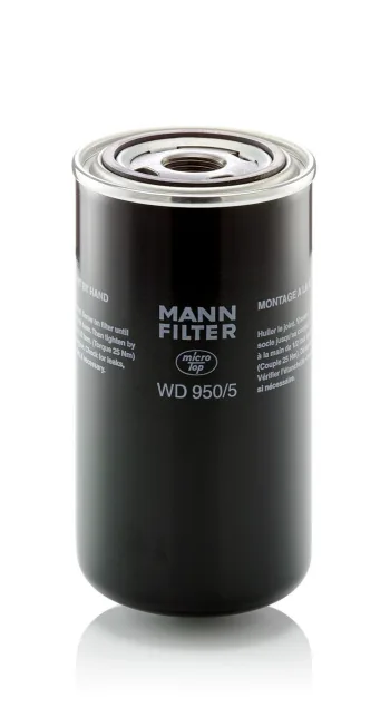 Filtr hydrauliczny Mann Filter WD950/5 — zdjęcie 2