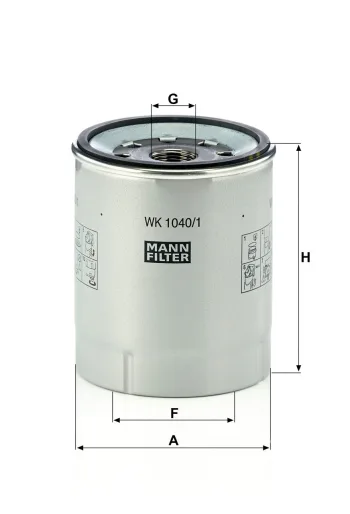 Filtr paliwa Mann Filter WK1040/1x — zdjęcie 2