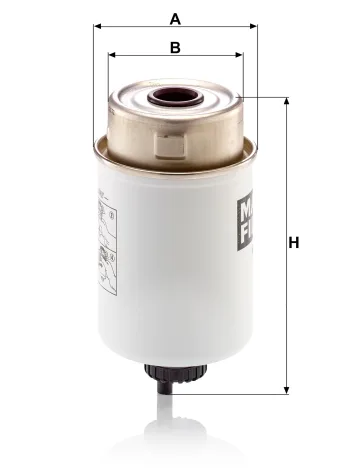 Filtr paliwa Mann Filter WK8108 — zdjęcie 2