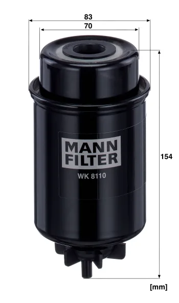 Filtr paliwa Mann Filter WK8110 — zdjęcie 2