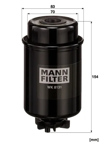 Filtr paliwa Mann Filter WK8131 — zdjęcie 2