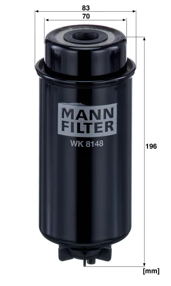 Filtr paliwa Mann Filter WK8148 — zdjęcie 2