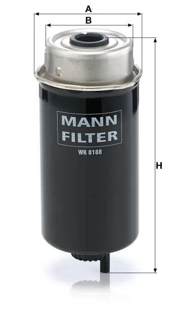Filtr paliwa Mann Filter WK8188 — zdjęcie 2