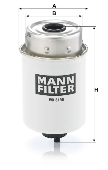Filtr paliwa Mann Filter WK8190 — zdjęcie 2