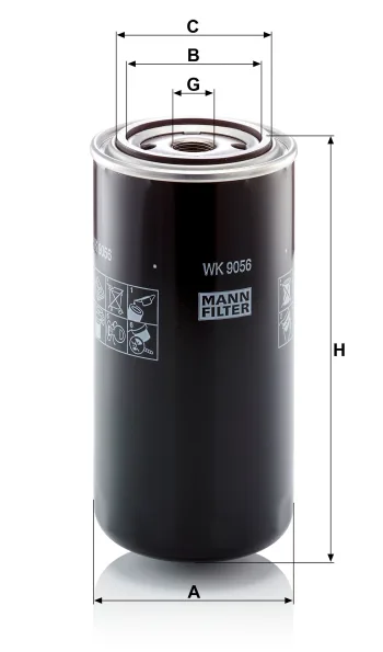 Filtr paliwa Mann Filter WK9056 — zdjęcie 2